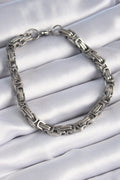 Royal Chain Erkek Bileklik - Gümüş Rengi | 316L Çelik