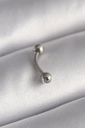 Çelik Gümüş Renk Topçuk Model Piercing 316L