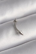 316L Çelik Gümüş Renk Çivi Model Piercing