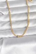 14K Gold Renk Topçuk Model 60 Kadın Kolye